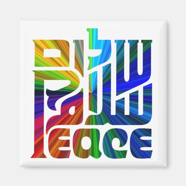 Language of Peace Magnet (Front)