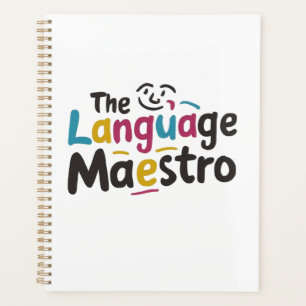 Language teacher present ideas planner