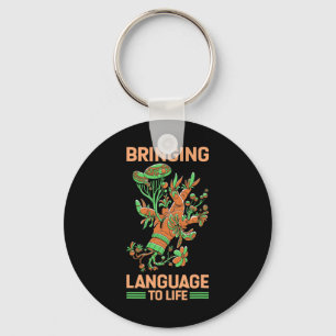 Language To Life American Sign Language Key Ring