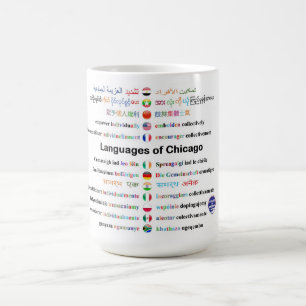 Languages of Chicago Coffee Mug