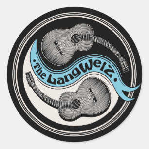 LangWelZ Yin Yang Classic Round Sticker