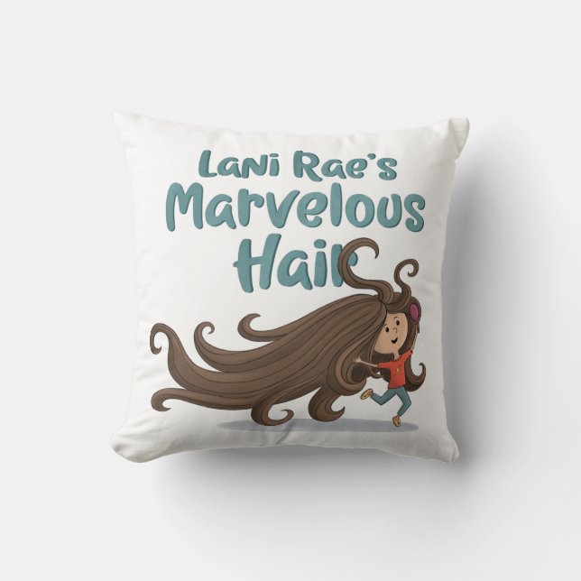 Lani Rae Book Cover Pillow (Front)