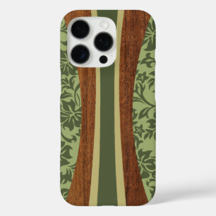 Laniakea Hawaiian Faux Wood Surfboard iPhone 16 Pro Case