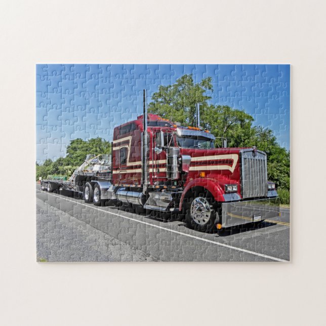 Lanita Dark Red W900L Puzzle (Horizontal)