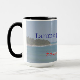 Lanmè Pa Kenbe Kras – Haitian Proverb Mug