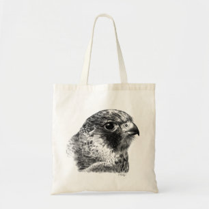 Lanner Falcon Drawing Tote Bag