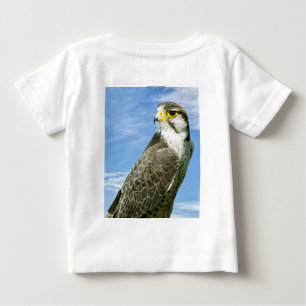 Lanner Falcon perched Baby T-Shirt