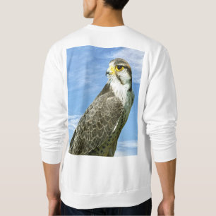 Lanner Falcon perched Sweatshirt