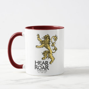 Lannister Sigil - Hear Me Roar Mug