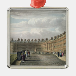 Lansdown Crescent, Bath, 1820 Metal Tree Decoration