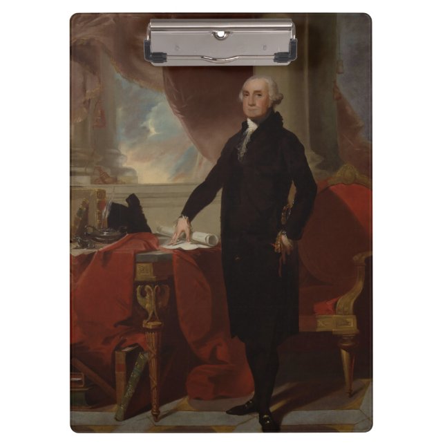 Lansdowne Portrait: US President George Washington Clipboard (Front)