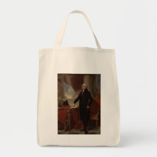 Lansdowne Portrait: US President George Washington Tote Bag