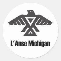 L'Anse Michigan Ojibwe Native American Sticker