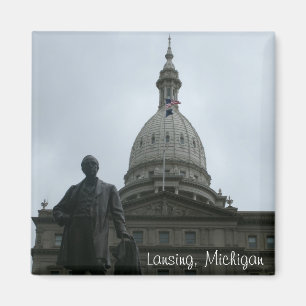 Lansing Capitol Building Magnet