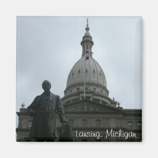 Lansing Capitol Building Magnet