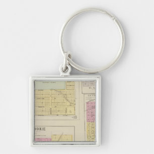 Lansing, Progress, Easton, Tonganoxie,, Kansas Key Ring