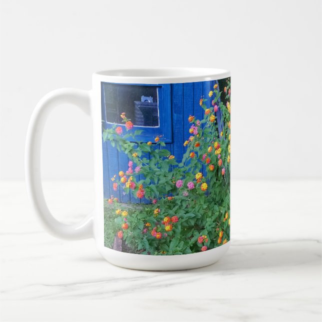  Lantana blossoms  Coffee Mug (Left)