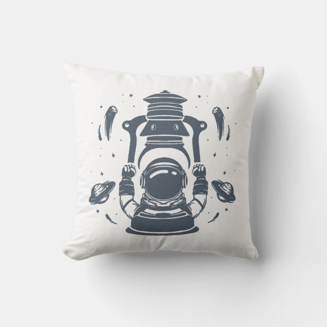 Lantern Astronaut Cushion (Front)