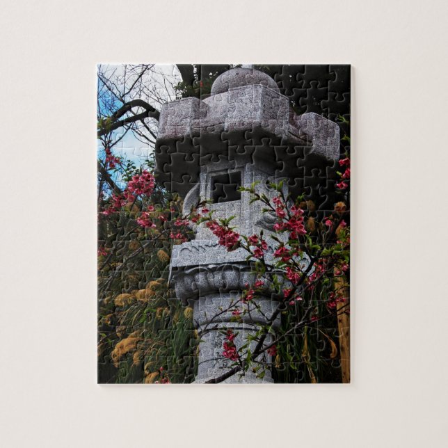 Lantern at Nago Castle Park Jigsaw Puzzle (Vertical)