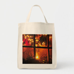 Lantern at Night Tote Bag