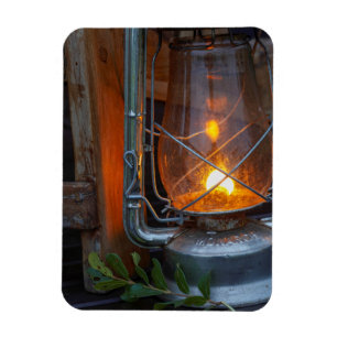 Lantern At Plains Camp, Kruger National Park Magnet