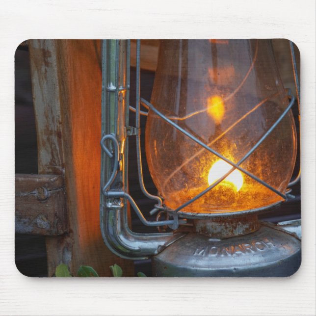 Lantern At Plains Camp, Kruger National Park Mouse Mat (Front)