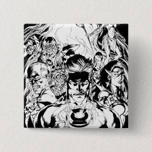 Lantern Corps Group Shot 15 Cm Square Badge