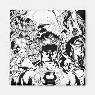 Lantern Corps Group Shot Magnet