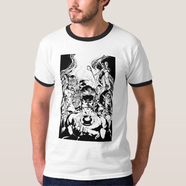 Lantern Corps Group Shot T-Shirt (Front)