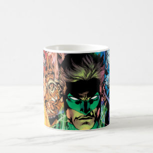 Lantern Corps Group with Colours Coffee Mug