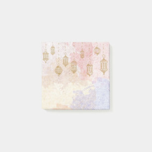 “Lantern Dreams” Pastel Ramadan  Post-it Notes