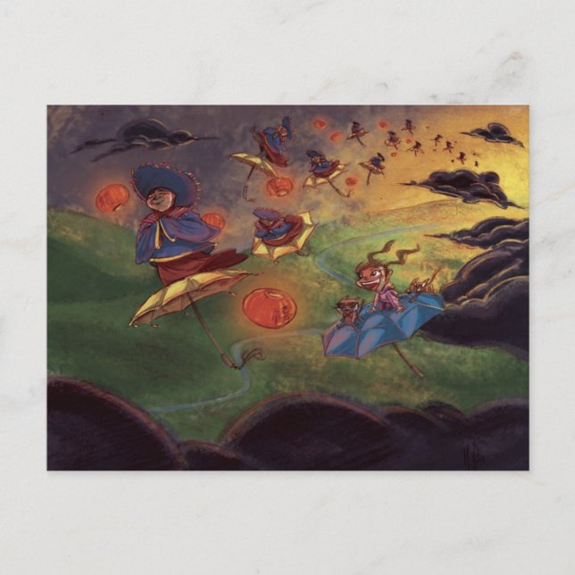 Lantern Ladies Postcard (Front)