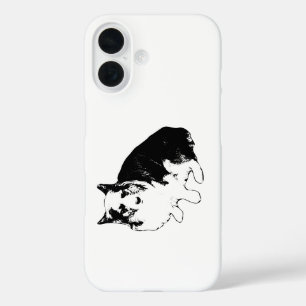 Lantern-Light Corgi Guard iPhone 16 Case
