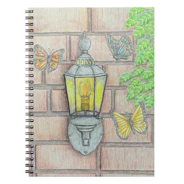 Lantern light notebook (Front)