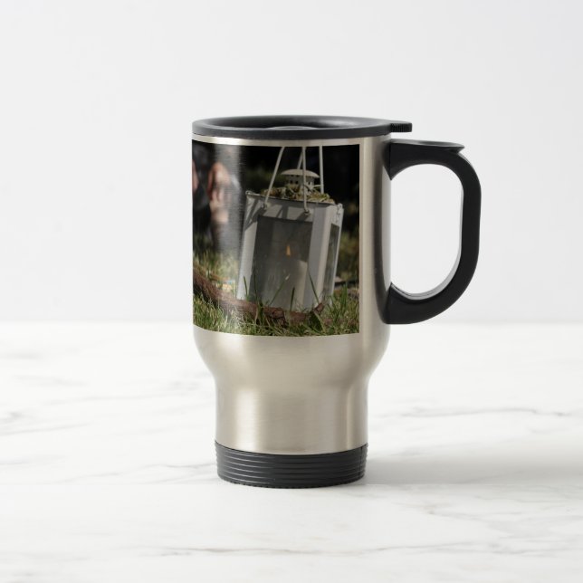 Lantern of light travel mug (Right)