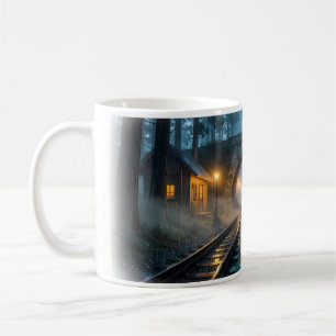 Lantern Trail Through the Forest Tunnel Mug