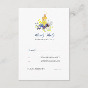 Lantern Wedding RSVP