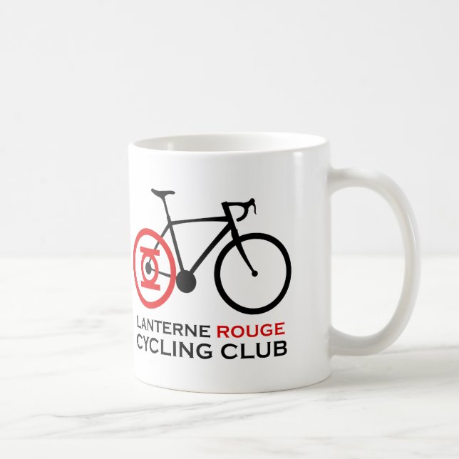 Lanterne Rouge Cycling Club Coffee Mug (Right)