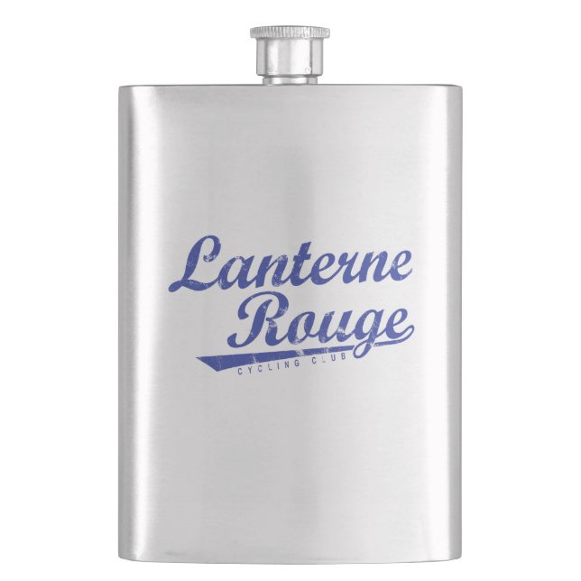 Lanterne Rouge Cycling Club Hip Flask (Front)
