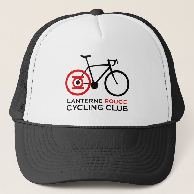Lanterne Rouge Cycling Club Trucker Hat (Front)