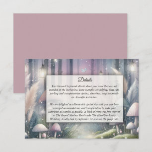 Lanternlight Dreams Enchanted Forest Enclosure Card