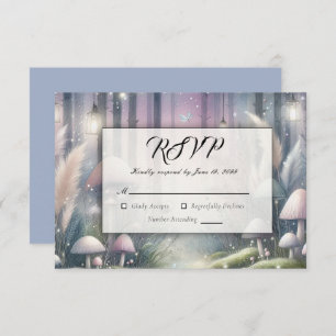 Lanternlight Dreams Enchanted Forest RSVP Card