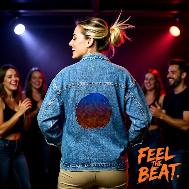 Lanterns Beneath the Stars Denim Jacket (Creator Uploaded)