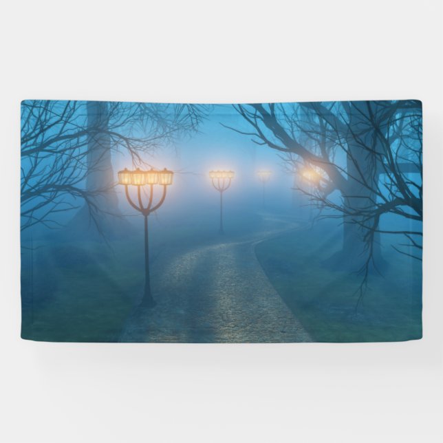 Lanterns in the Fog Banner (Horizontal)
