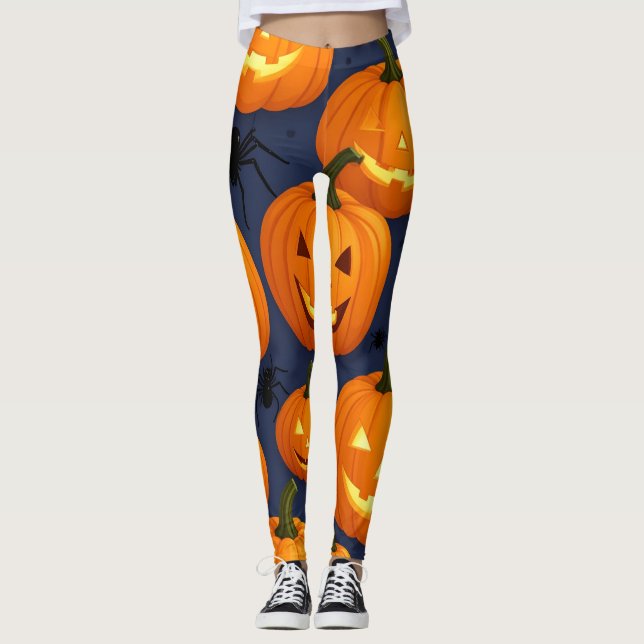Lanterns in the Night Leggings (Front)