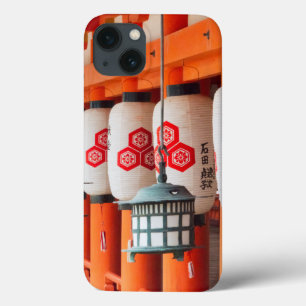 Lanterns inside Itsukushima Shrine iPhone 13 Case