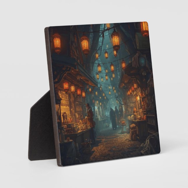 Lanterns of the Forgotten Alley Plaque (Front)