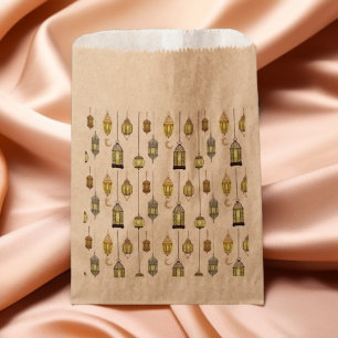 Lanterns Ramadan Mubarak Oriental Arabian Muslim Favour Bags