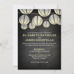 Lanterns Wedding Invitations