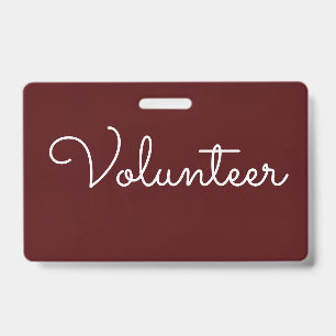 Lanyard Style Badge ID Badge